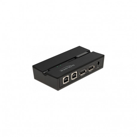 "DELOCK USB 2.0 Switch fr 2 PC an 2 Gerte"