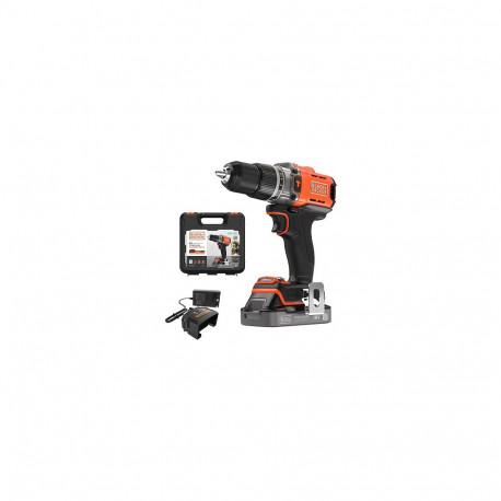 "Black&Decker Akku-Schlagbohrschr. 18V 2Ah. Kof BCD383D1XK"
