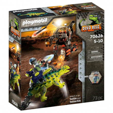 Playmobil Dino Rise Saichania: lahinguroboti tõrjumine