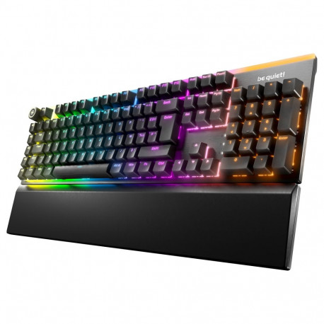 "be quiet! Dark Mount Silent Linear Gaming Tastatur USB FR"