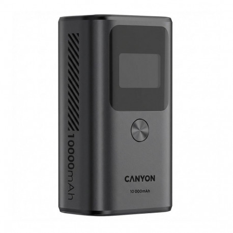 Canyon OnPower 130 akupank 10.000 mAh PD30W tumehall