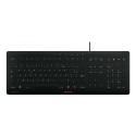 "CHERRY STREAM PROTECT KEYBOARD Corded FR-Layout schwarz"