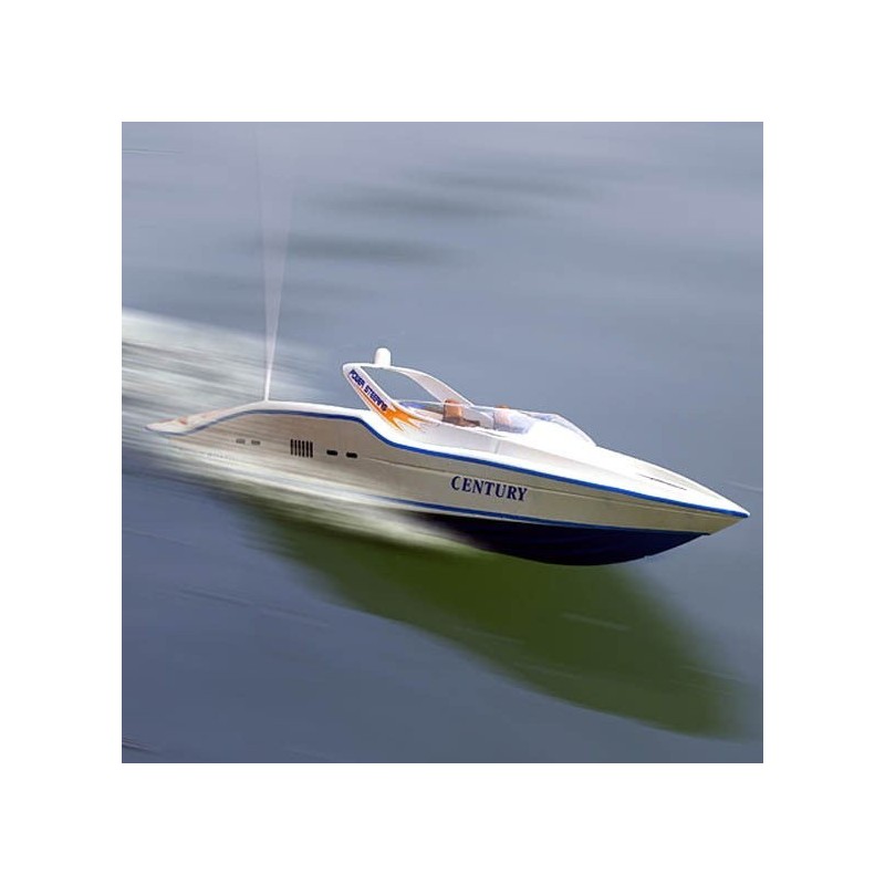 RC Century Racing Speed Boat White outlets hull