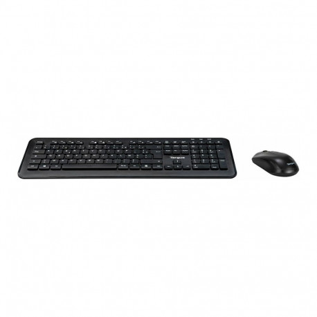 TARGUS klaviatuuri- ja hiirekomplekt täissuurusega juhtmevaba 2.4GHz AZERTY prantsuse, must