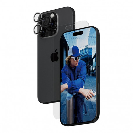 "PanzerGlass 2-in-1 Bundle iPhone 16 Pro"