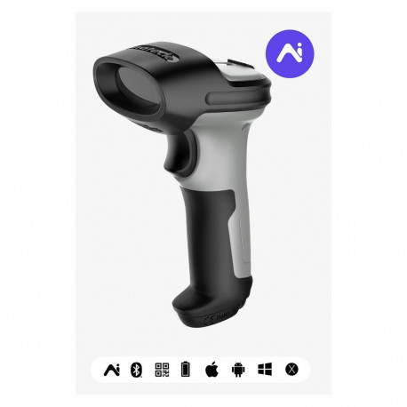 Inateck vöötkoodilugeja 72 hall [BCST-72_gray]