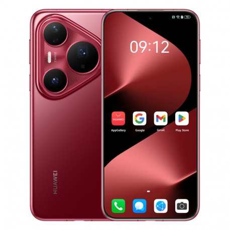 Huawei Pura 80 Pro 12RAM 512GB klaasjas punane