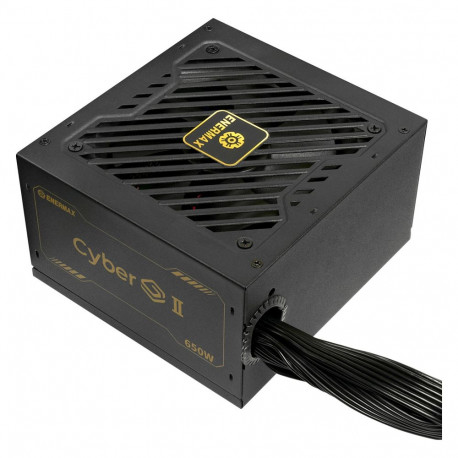 "650W Enermax Power Supply 650W CyberG II 80+ Gold Black non-mod"