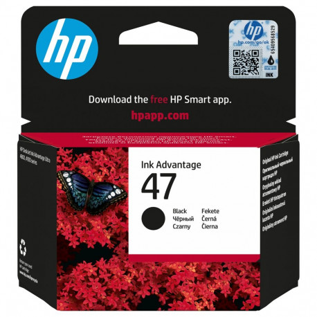 "HP 47 Schwarz Tintenpatrone 26ml"