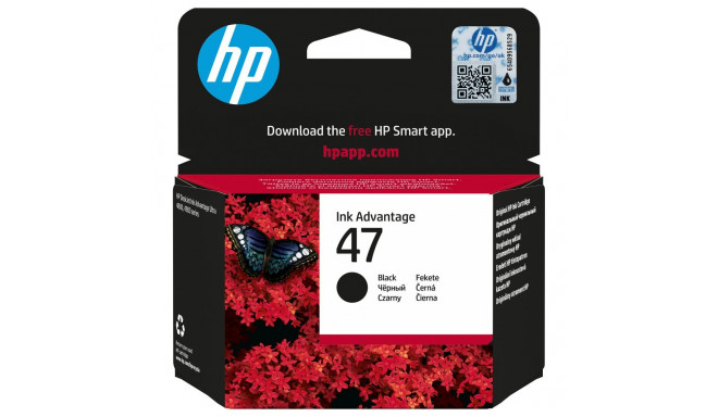 HP 47 must tindikassett 26ml