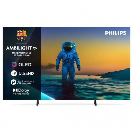 Philips OLED teler 77OLED810/12 194cm/77" 3840x2160 16:9 144Hz 4x HDMI 2.1 2x USB LAN WLAN Ambilight