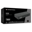 "CONCEPTRONIC 17-1 Dock USB-C->HDMI/DP/GbE/3xUSB-C/+ 135W sw"