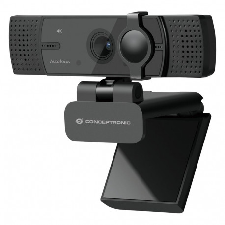"CONCEPTRONIC Webcam USB-A2.0/-C 80° 4K/30Hz UltraHD+Mikro sw"