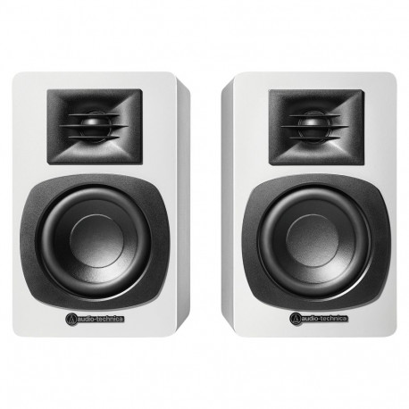 "Audio Technica Aktive Regallautsprecher AT-SP3X white"