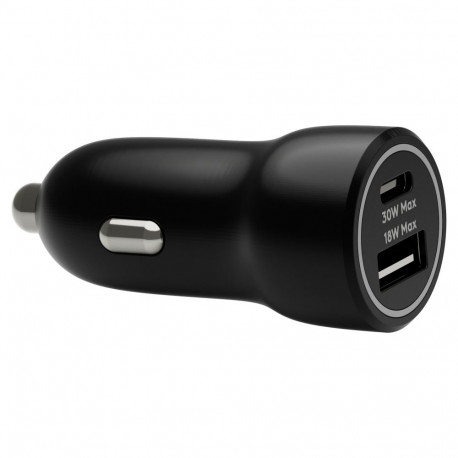 dbramante1928 autolaadija re-charge 30W 2 väljundporti (24 pin USB-C, USB), must