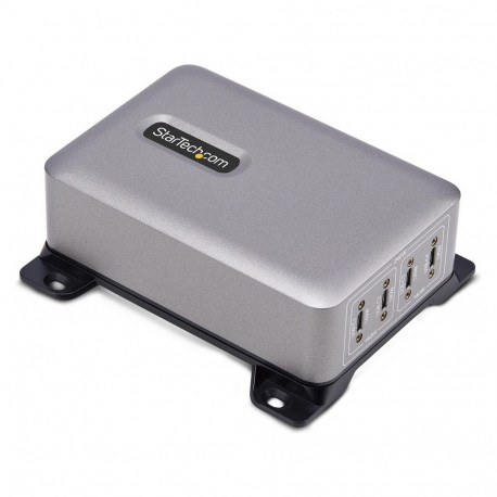 "StarTech 4 Port USB C GaN Ladegerät 240W PD 3.1 Silber"