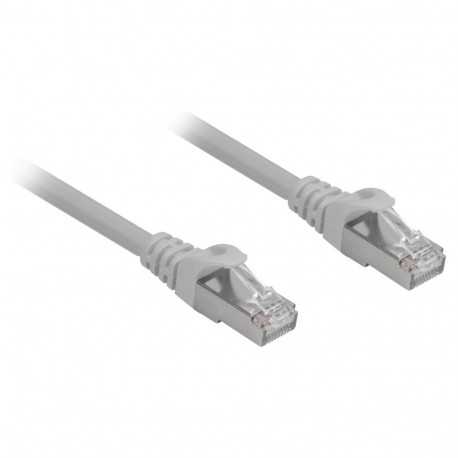 "Sharkoon Patchkabel RJ45 Cat.6a SFTP (grau. 15 Meter. LSOH (Halogenfrei))"