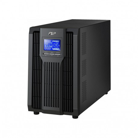 "FSP Champ 2K Tower Online UPS 2000VA 1800W USB RS-232 4xIEC"