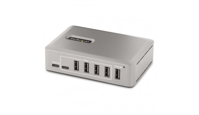 "StarTech 10-PORT USB-C HUB SELF-POWERED"