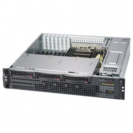Supermicro SC825M BTQC-R802LPB 2U püstikusse paigaldatav täiustatud laiendatud ATX