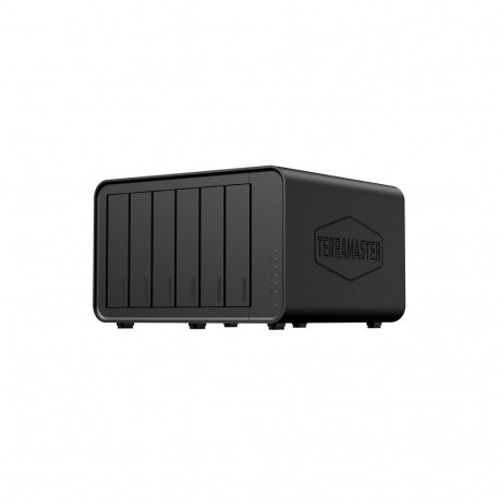 Terramaster F6-424MAX 6-pesaline NAS 10-Core-CPU 16GB DDR5 ilma ketasteta