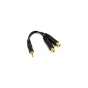 "6IN STEREO SPLITTER CABLE"