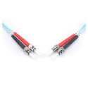 "DIGITUS LWL Patchkabel ST -> ST 2.00m Multimode Duplex OM3"