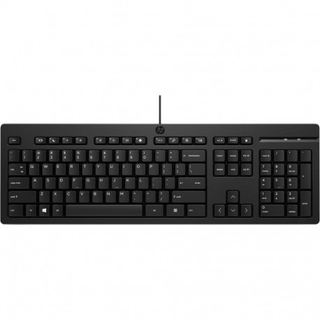 HP klaviatuur 125 G2 USB WD