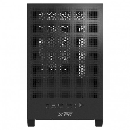 "XPG Valor Mesh Nano mATX Mini Tower schwarz Glas USB C 1x120mm ARGB"