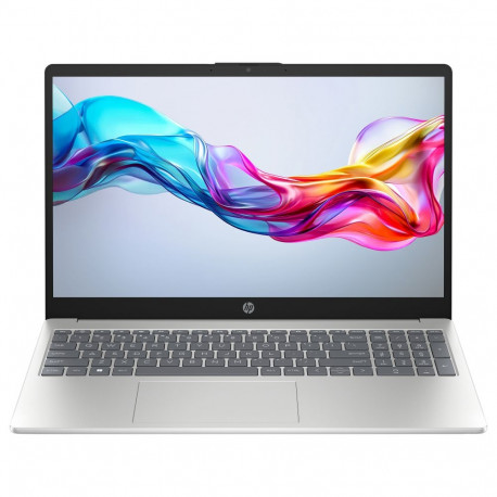 HP 15,6" FHD IPS hõbedane sülearvuti Core™ 5 120U 16GB/512GB SSD Win11 15-fd1058ng