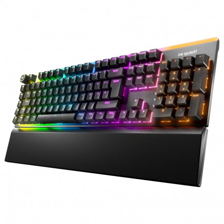 "be quiet! Light Mount Silent Tactile Gaming Tastatur USB DE RGB"