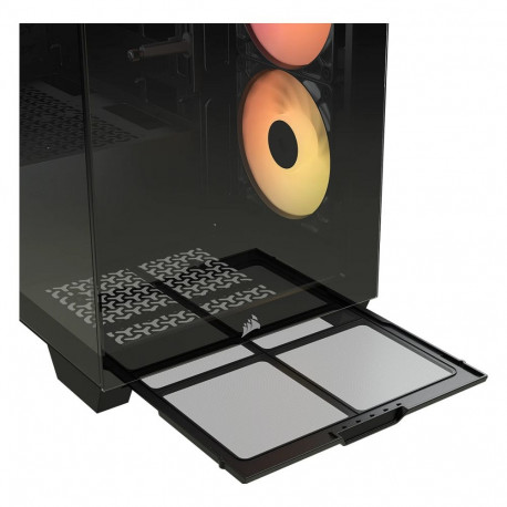 "CORSAIR Midi 3500X RSR ARGB (Tempered Glass) Black"