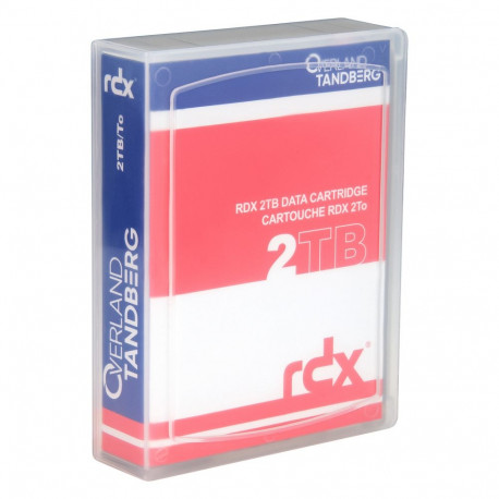 "RDX Tandberg 2TB cartridge"