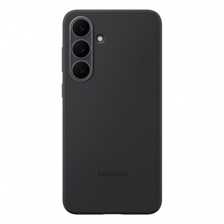 "Samsung Silicone Cover fr Galaxy S25 FE, Black"