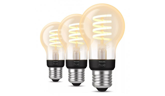 Philips Hue White Ambiance E27 filament 3-pakk