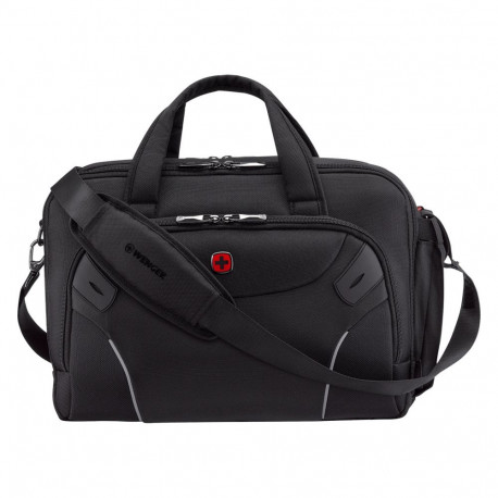 "WENGER Cosmic Brief 35,56cm 14Zoll - 40,64cm 16Zoll Laptop Briefcase with Tablet Pocket Black"