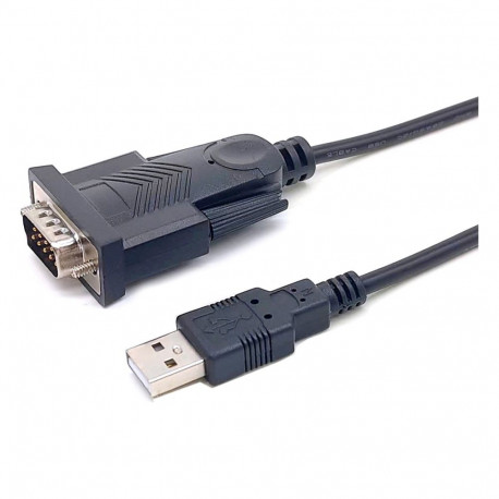 "Equip Adapter USB-A -> Seriell RS232-DB9 St/St 1.50m sw"
