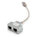 Digitus RJ45 jagaja Cat5e 1->2