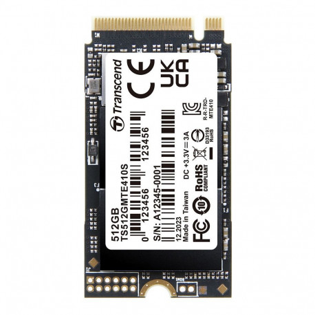 " TRANSCEND 512GB M.2 2242 PCIe Gen4x4 NVMe 3D TLC DRAM-less"