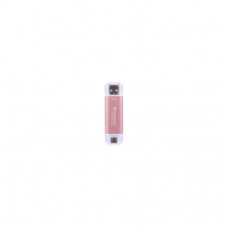 "TRANSCEND ESD310P 2TB External SSD USB 10Gbps Type C/A Pink"
