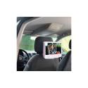 "LENCO DVP-910 9"" DVD-Player + USB & KfZ-Halterung. pink/wei"