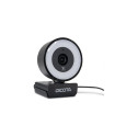 "Dicota Webcam Ringlight 5MP black"