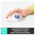 "Logitech M575 ERGO Wireless Trackball white"