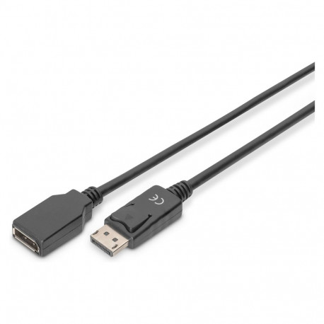 DIGITUS DisplayPort 2m 8K must pikenduskaabel