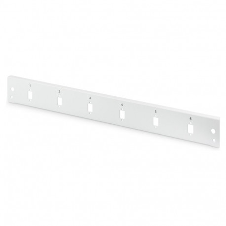 "DIGITUS LWL Spleißbox Frontblende 1HE 6xSC SX schnellversch"