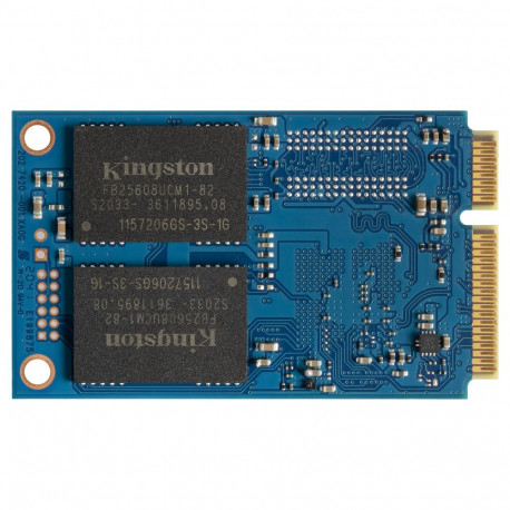 "Kingston KC600 - verschlüsselt - 256 GB - intern - mSATA - SATA 6Gb/s - 256-Bit-AES - TCG Opal Encr
