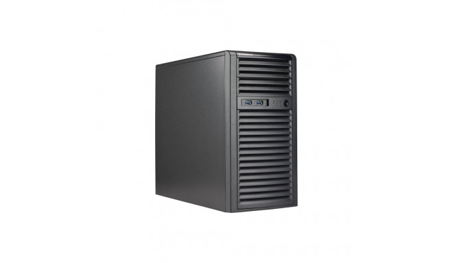 "Server SuperMicro Mid-Tower 4x3.5"" fixed drive 600W Redundant"