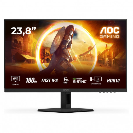 "AOC 60.4cm (23.8"") Q24G4RE 16:09 2xHDMI+DP IPS black-red"