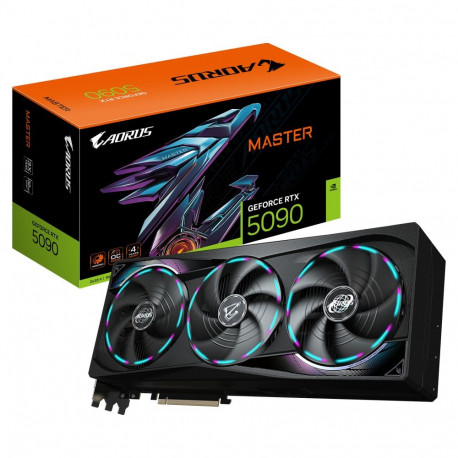 Gigabyte Aorus Master RTX 5090 32GB GDDR7 3 ventilaatoriga