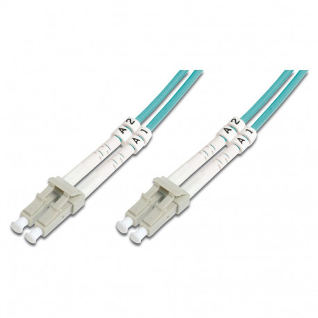 "DIGITUS LWL Patchkabel LC -> LC 15.00m Multimode Duplex OM3"